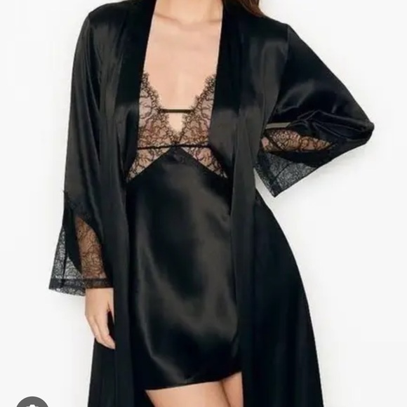 Victoria's Secret Other - Victoria's Secret Black Lace Chemise